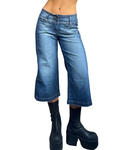 So Denim Gaucho Jeans | Size 28” waist