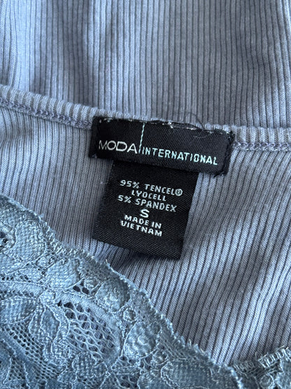 Moda Int 00's Lace Top | Size S