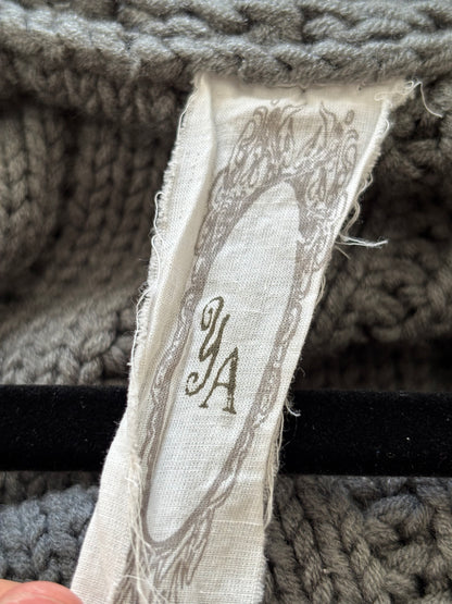 YA 00's Knit Zip Up | Size M