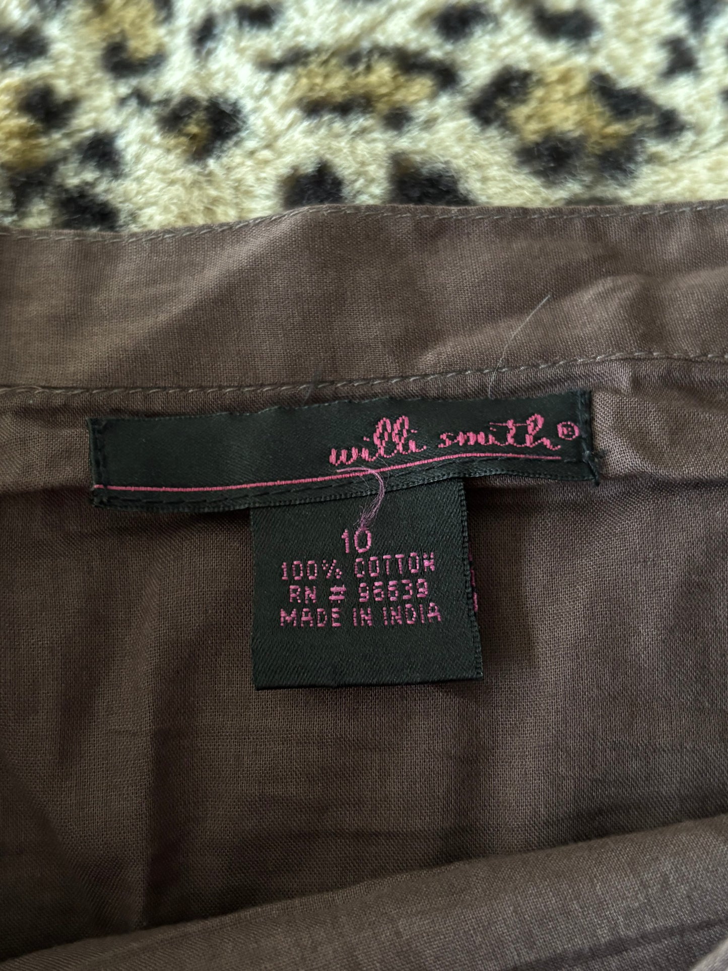 Willi Smith 00's Crochet Skirt | Size 31" Waist