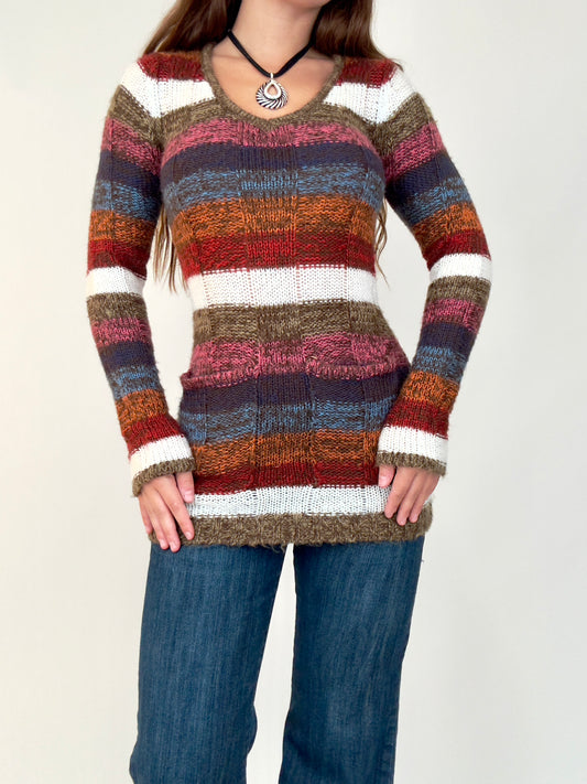 Earth Tones Sweater | Size S