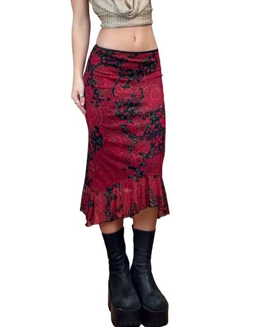 Star City 90's Mesh Skirt | Size 24” Waist