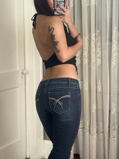 Y2K Jean Capri | Size 1