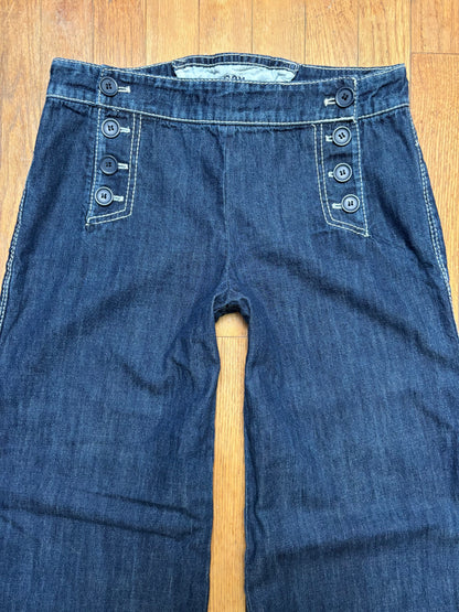 C&U Lace Up Sailor Pant | Size 28” Waist
