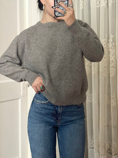 Grey Cashmere Knit | Size S