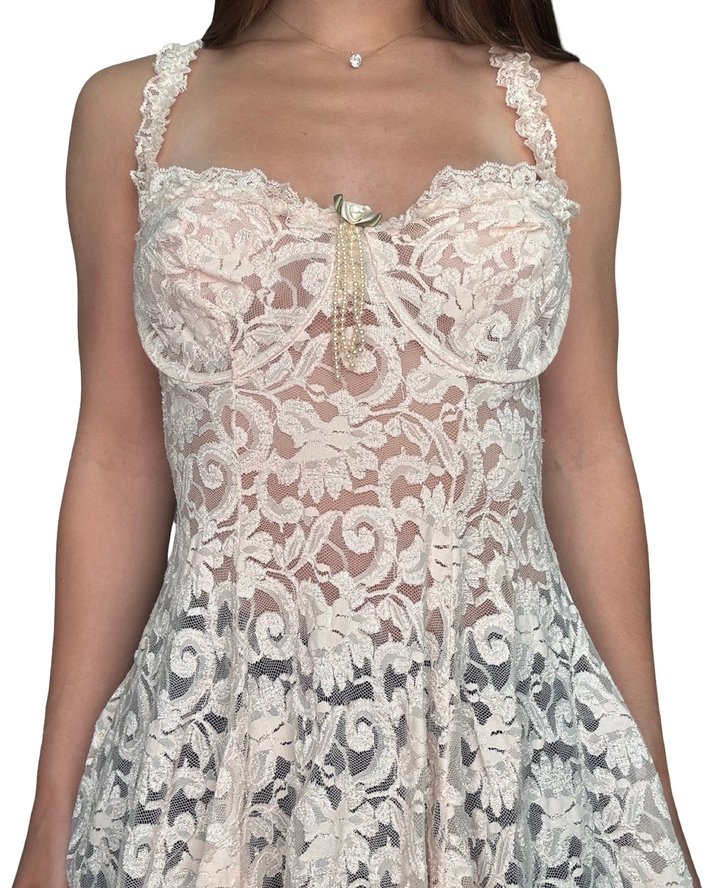 Intimo Amore 90's Lace Slip | Size M