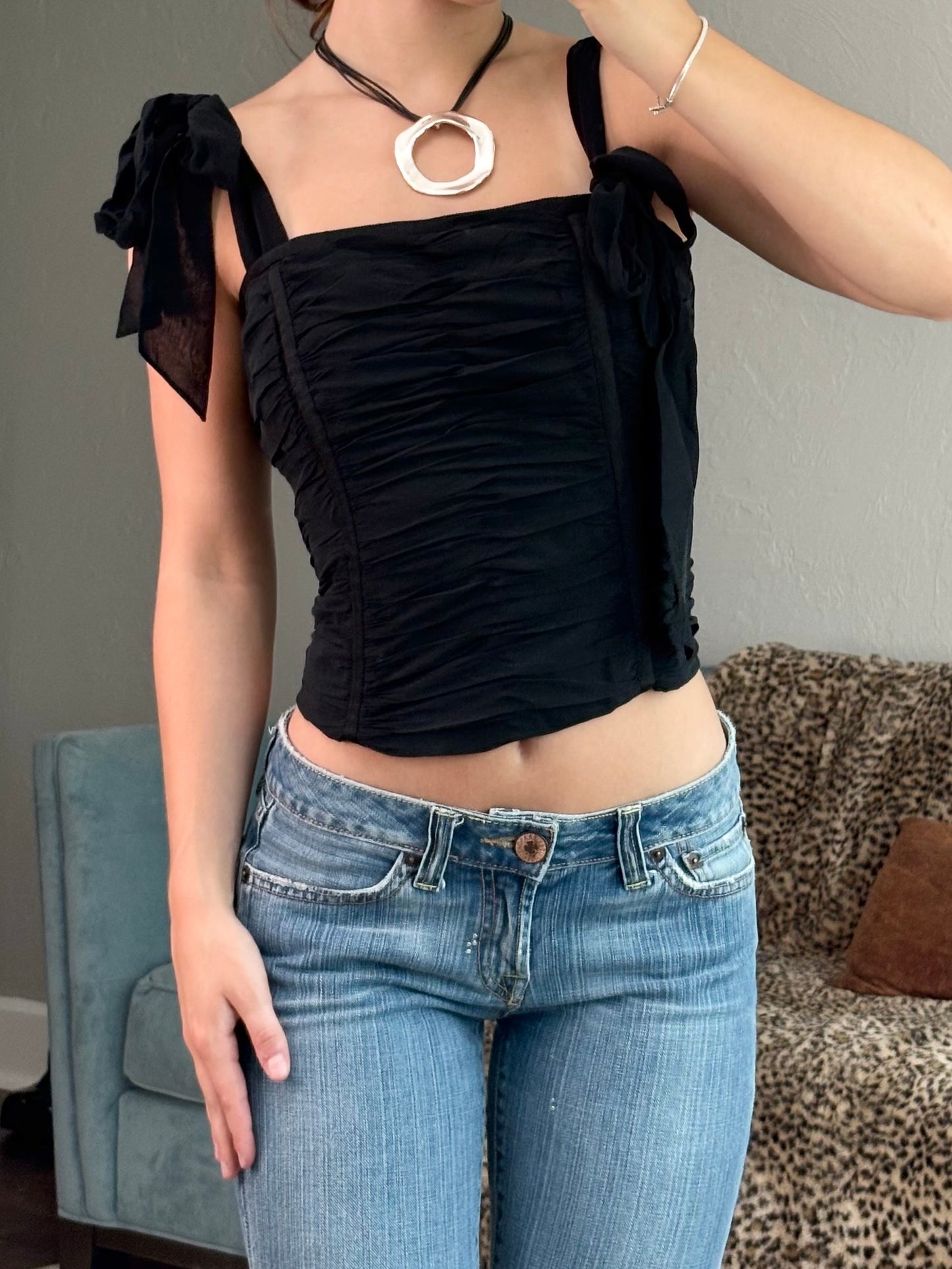 Randolph Duke 90's Silk Corset | Size S