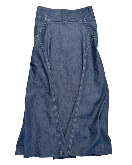 NY&CO 00’s Denim Maxi | Size 34” waist