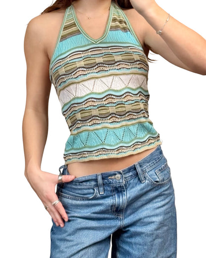 Nicolette 90's Crochet Top | Size S