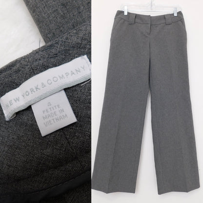 Low Rise Grey Trousers | Size 4