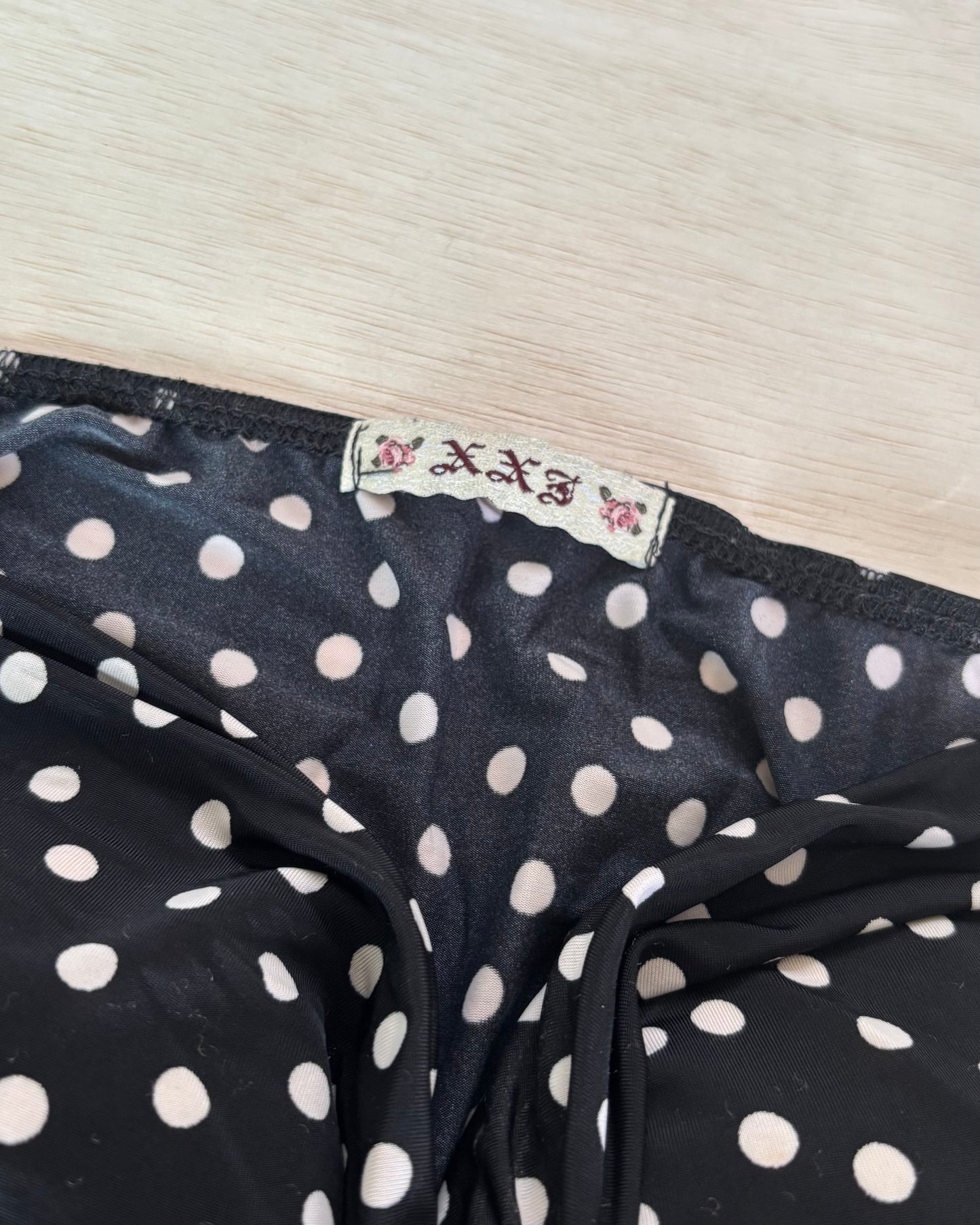 Y2K Polka Dot Top | Size M