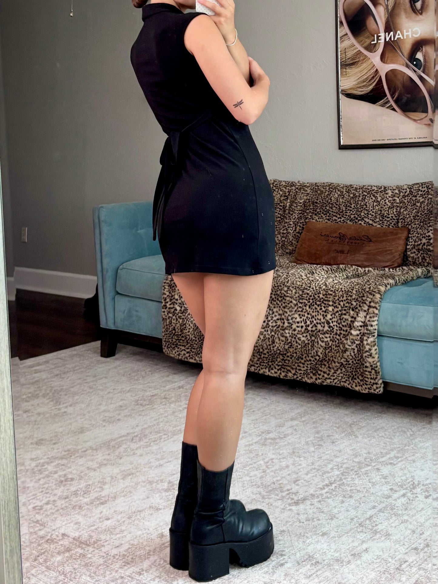 Xxi 00's Tie Back Dress | Size XS