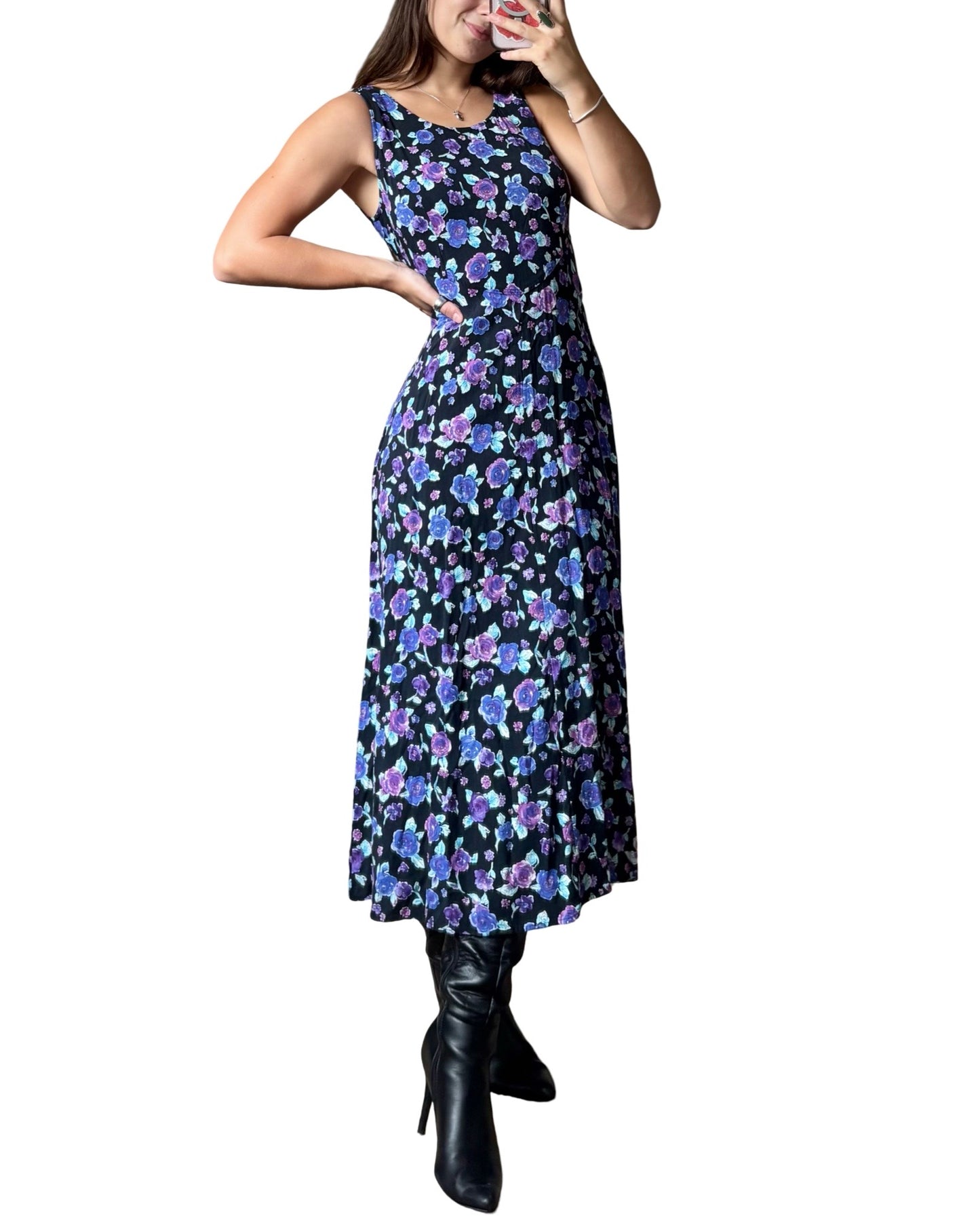 All That Jazz 90’s Tie Back Maxi Dress | Size M