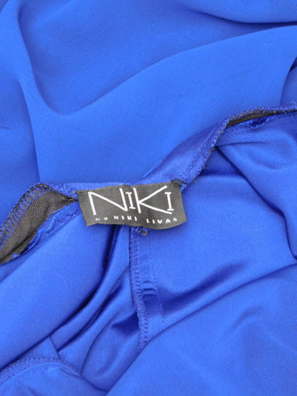 Niki Blue Velvet Gown | Size 2