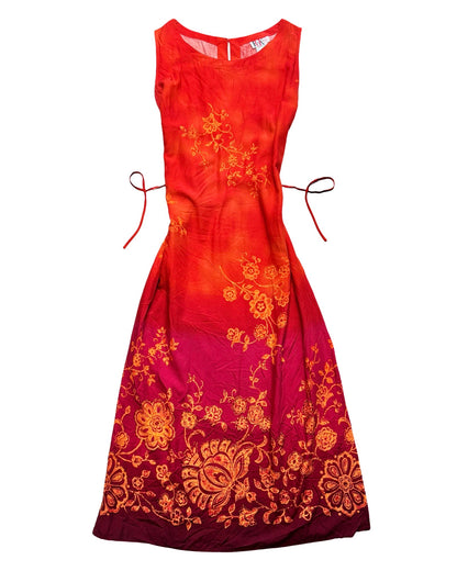 R&K 90’s Tie Back Dress | Size L/XL