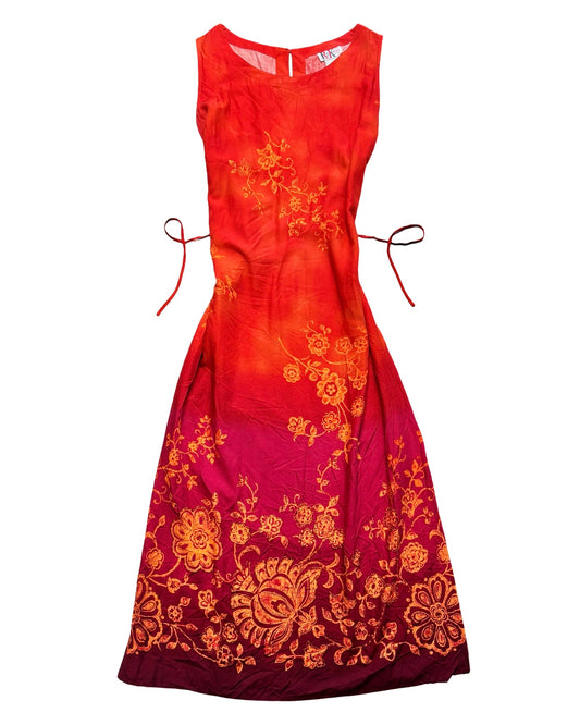 R&K 90’s Tie Back Dress | Size L/XL