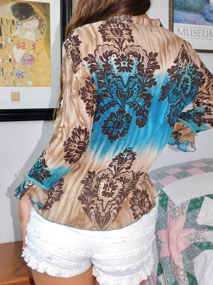Jules Beaded Blouse | Size S