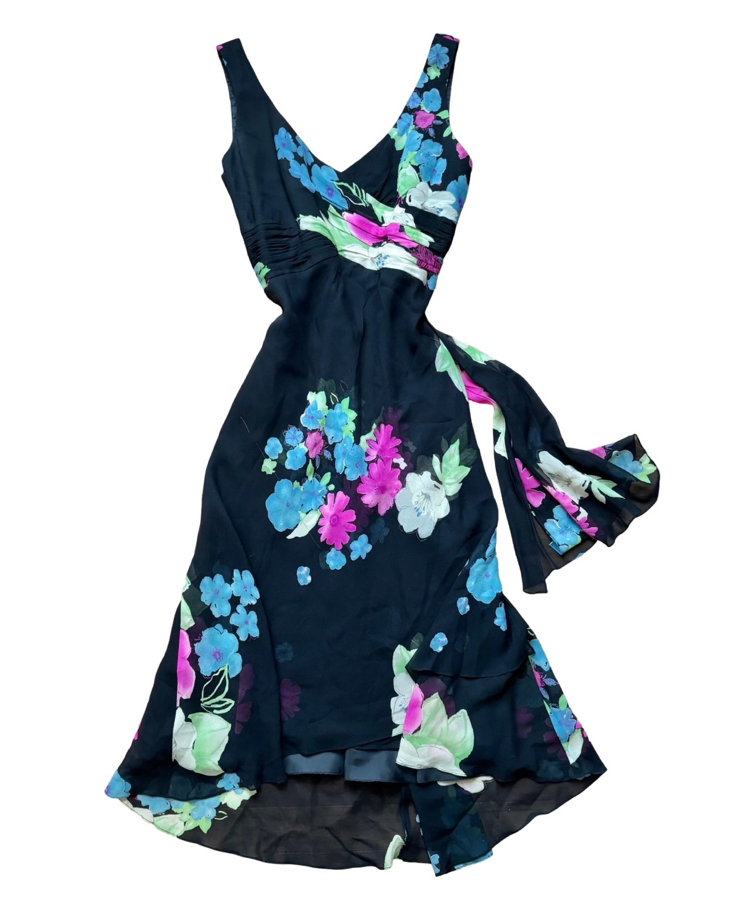 Jones NY 00's Silk Dress | Size 8