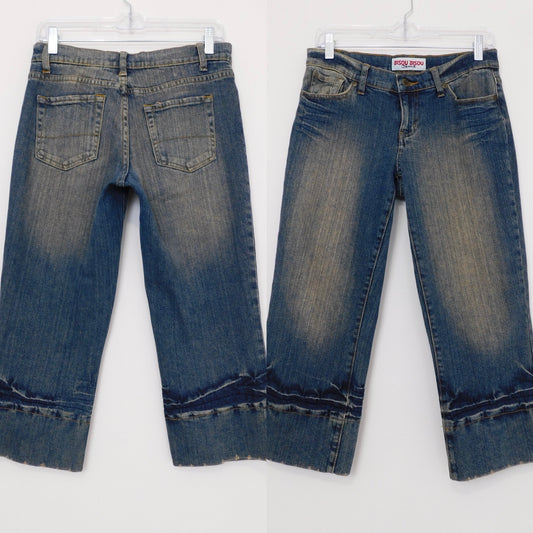 Y2K Denim Capris | Size 4