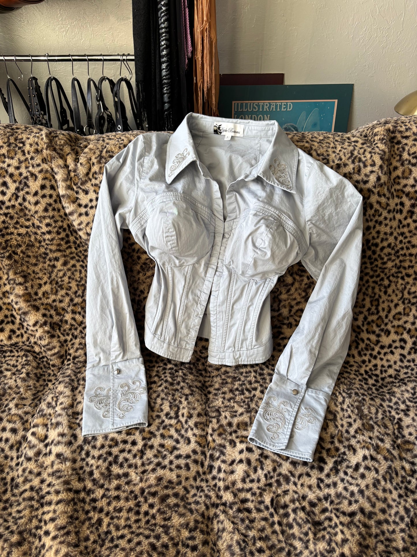 Apple Bottoms 00's Corset Top | Size L