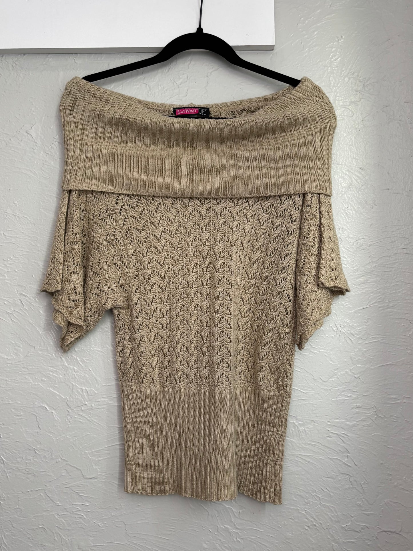 Say What? 00's Knit | Size L