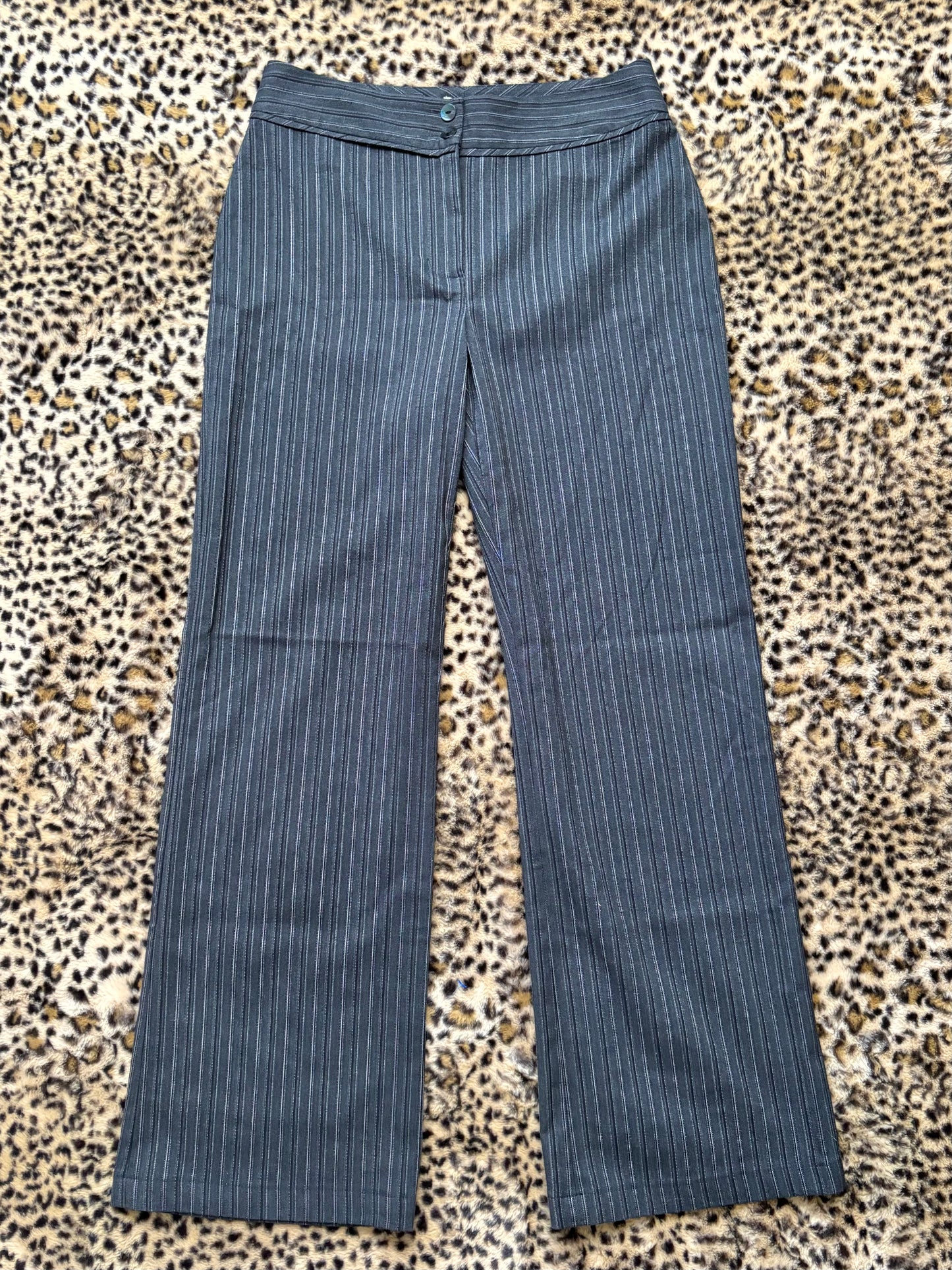 Chico's 00's Pinstripe Pant | Size 28” Waist