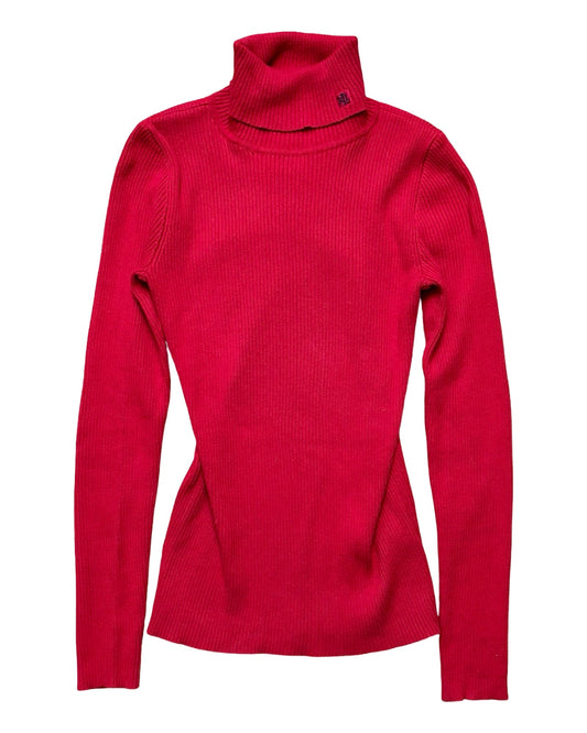 Ralph Lauren 90's Embroidered Knit | Size XS