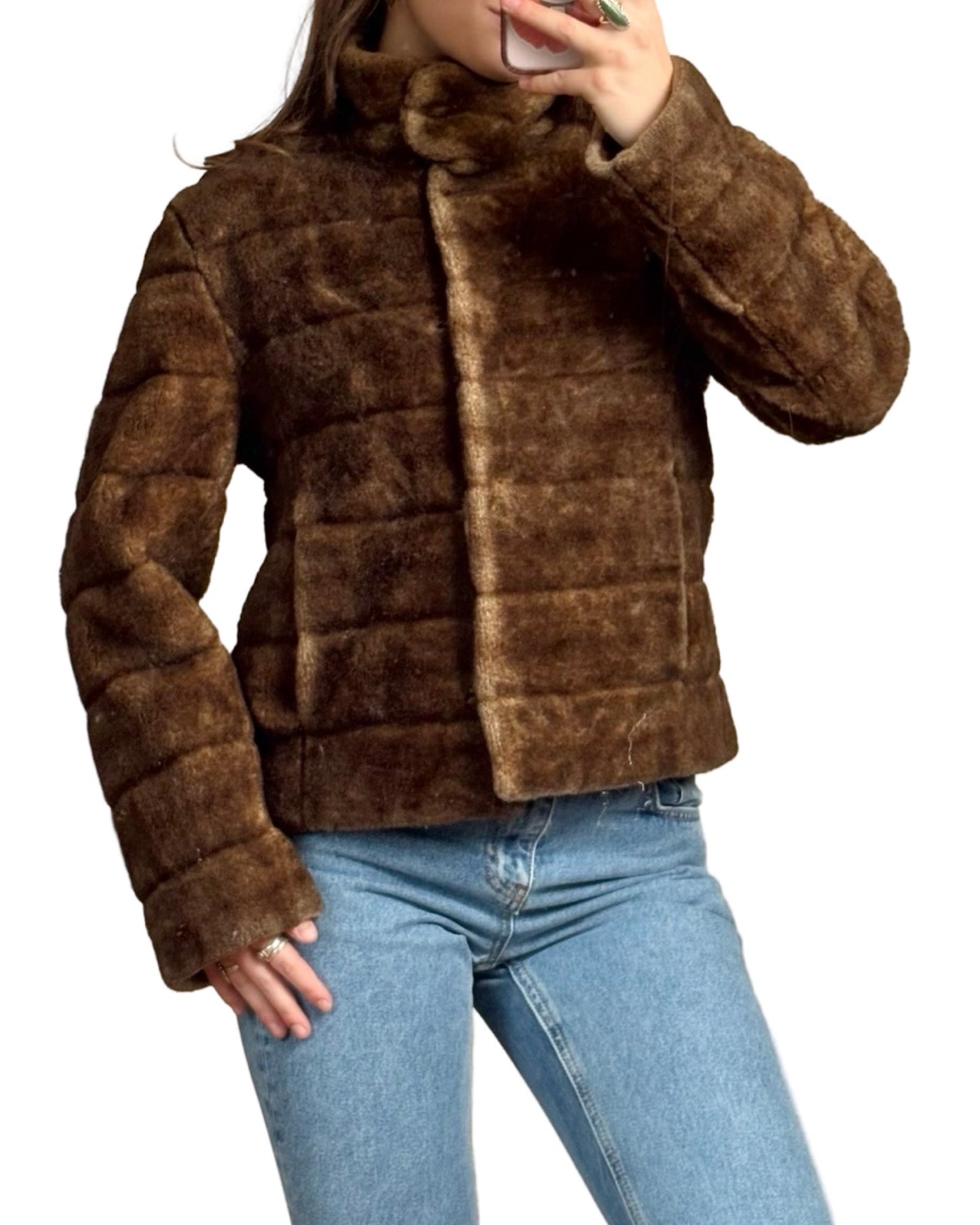 La Maison 00's Fur Coat | Size S