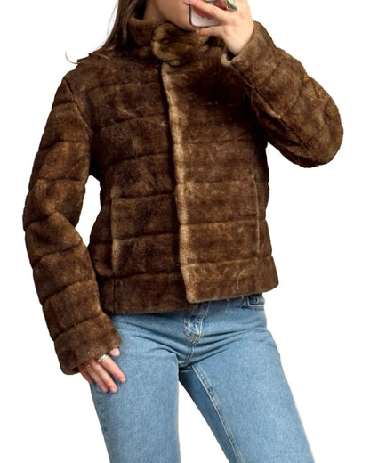 La Maison 00's Fur Coat | Size S