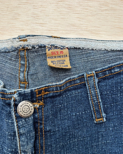 True 90’s Denim Capris | Size 28” waist