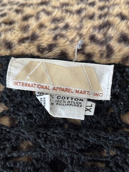 International Apparel Crochet Top | Size XL
