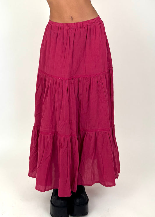 Callie Pink Maxi | Size 27” waist