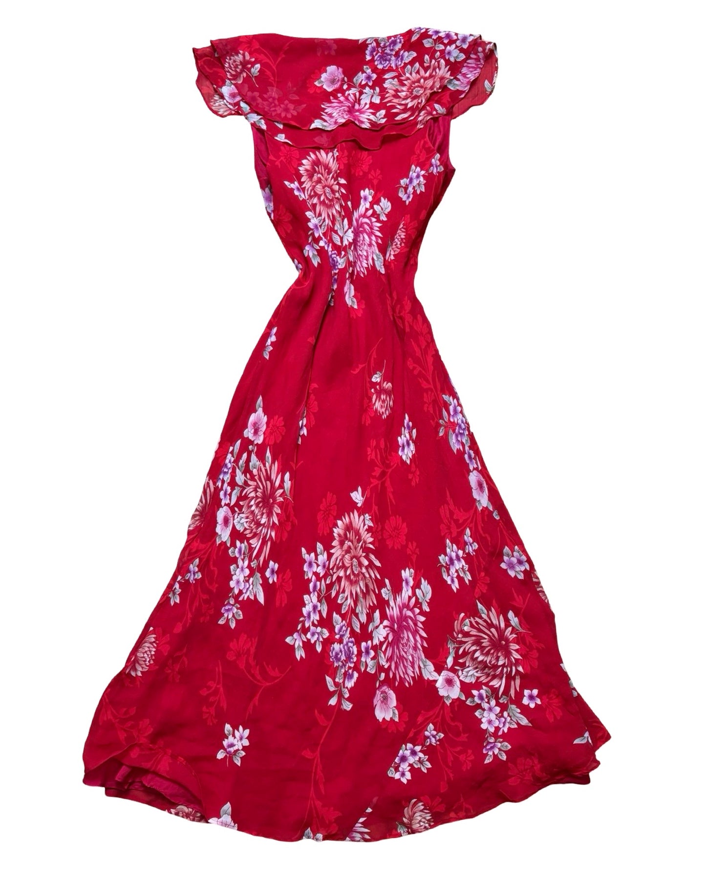 Robbie Bee 90’s Silk Dress | Size M