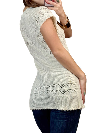 Axcess 00's Crochet Top | Size M
