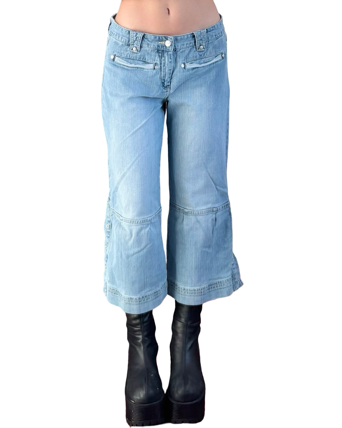 Maurice Sasson 00's Button Flare Jean | Size 10