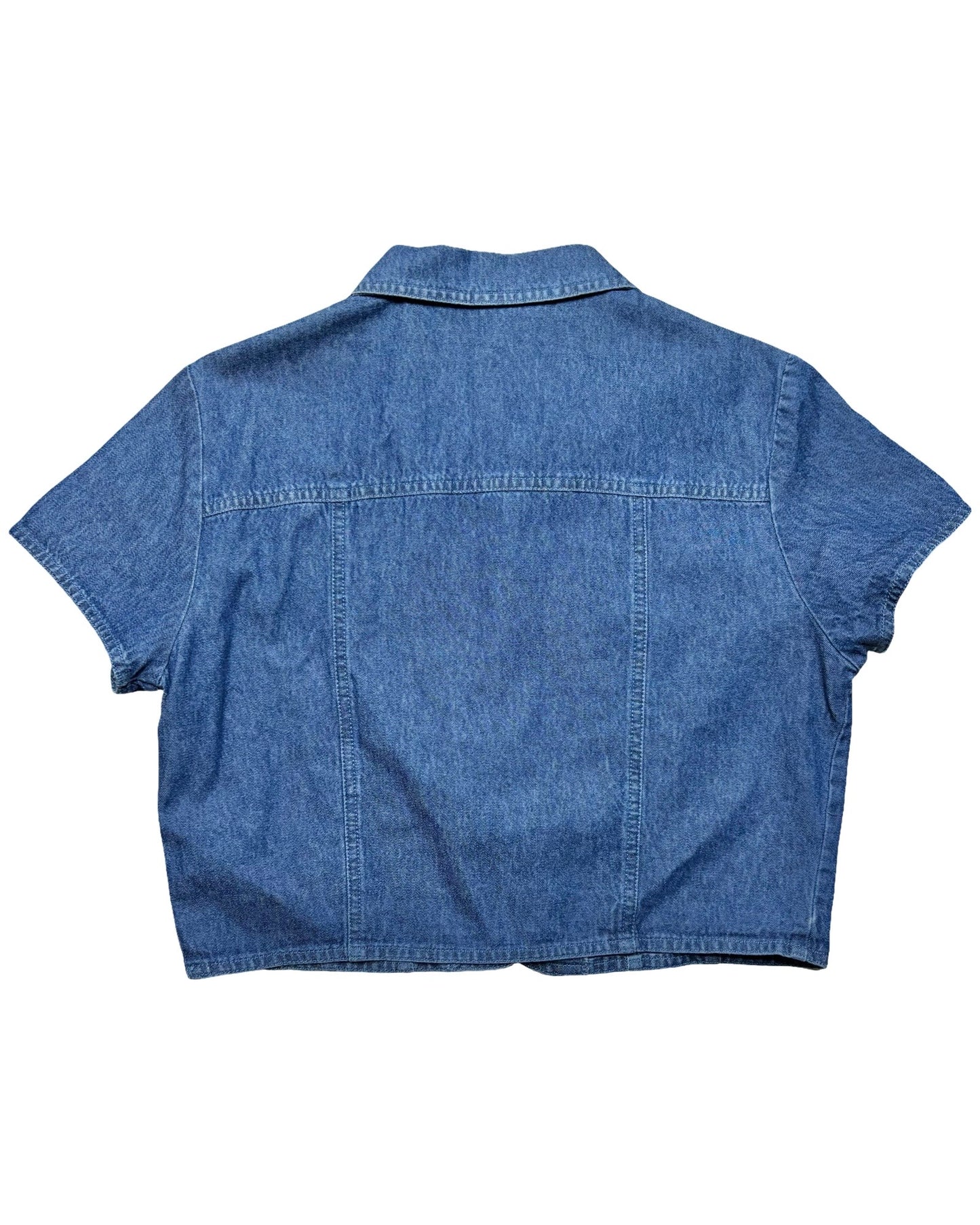 All that Jazz 90’s Denim Top | Size S
