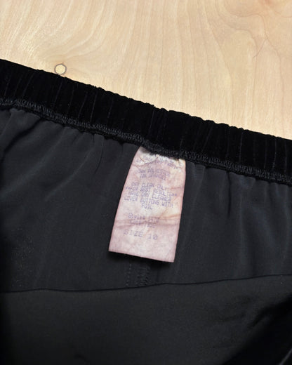 Velvet 90’s Maxi Skirt | Size 30” waist