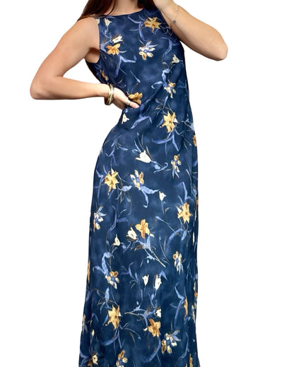 N.O.E 90's Mesh Maxi Dress | Size S/M