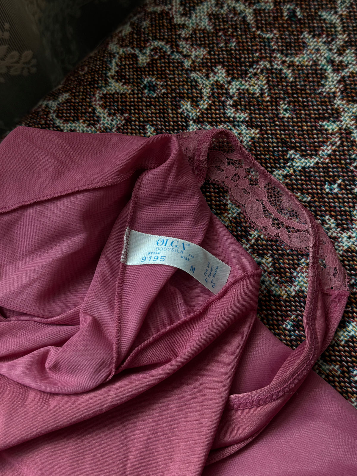 70's Rare Olga Slip | Size M