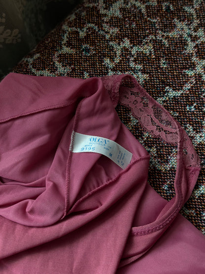 70's Rare Olga Slip | Size M