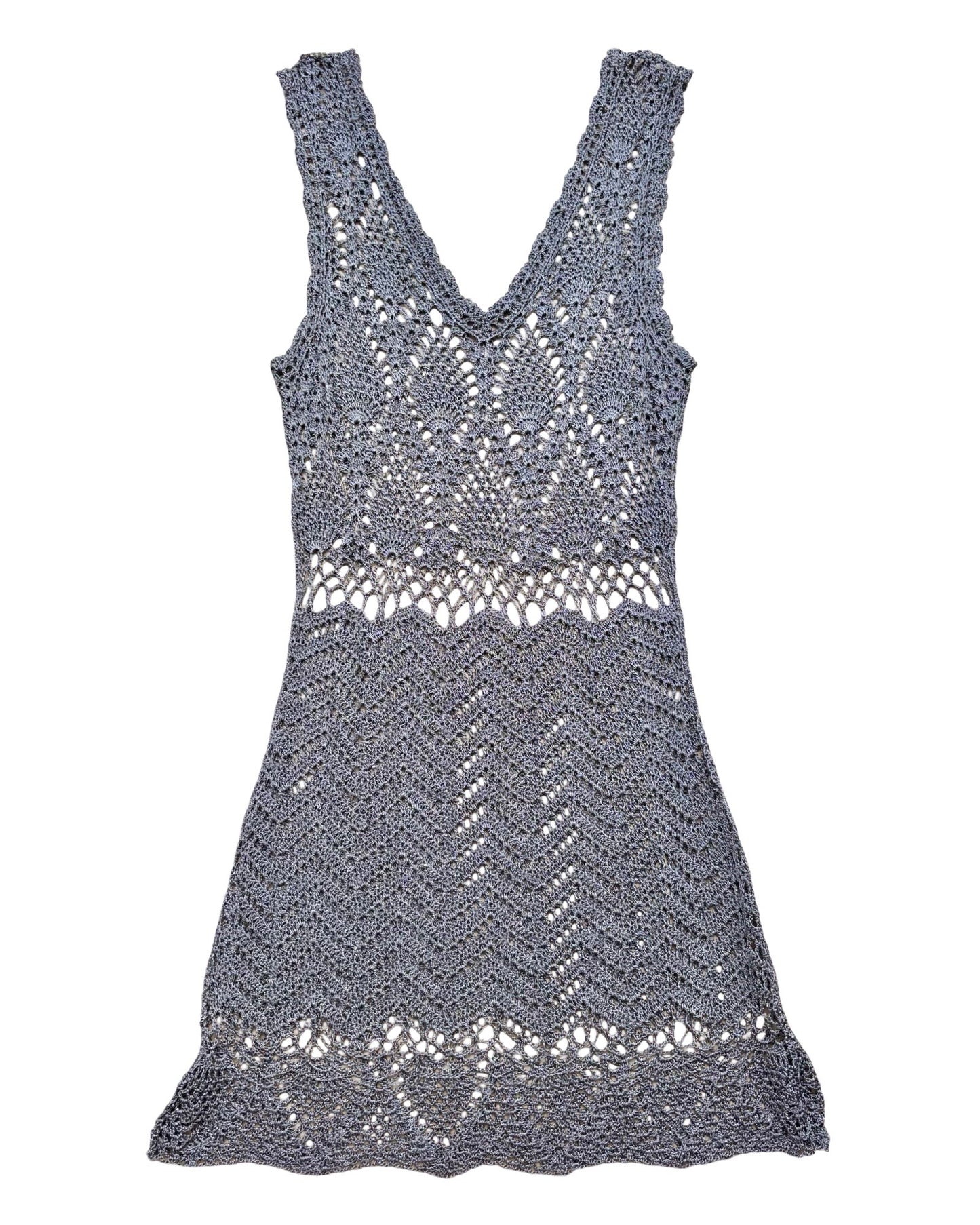 Crochet Mini Dress | Size S
