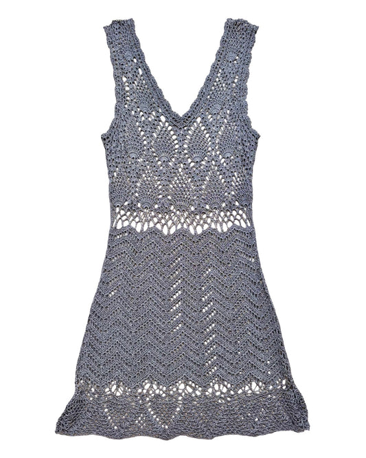 Crochet Mini Dress | Size S