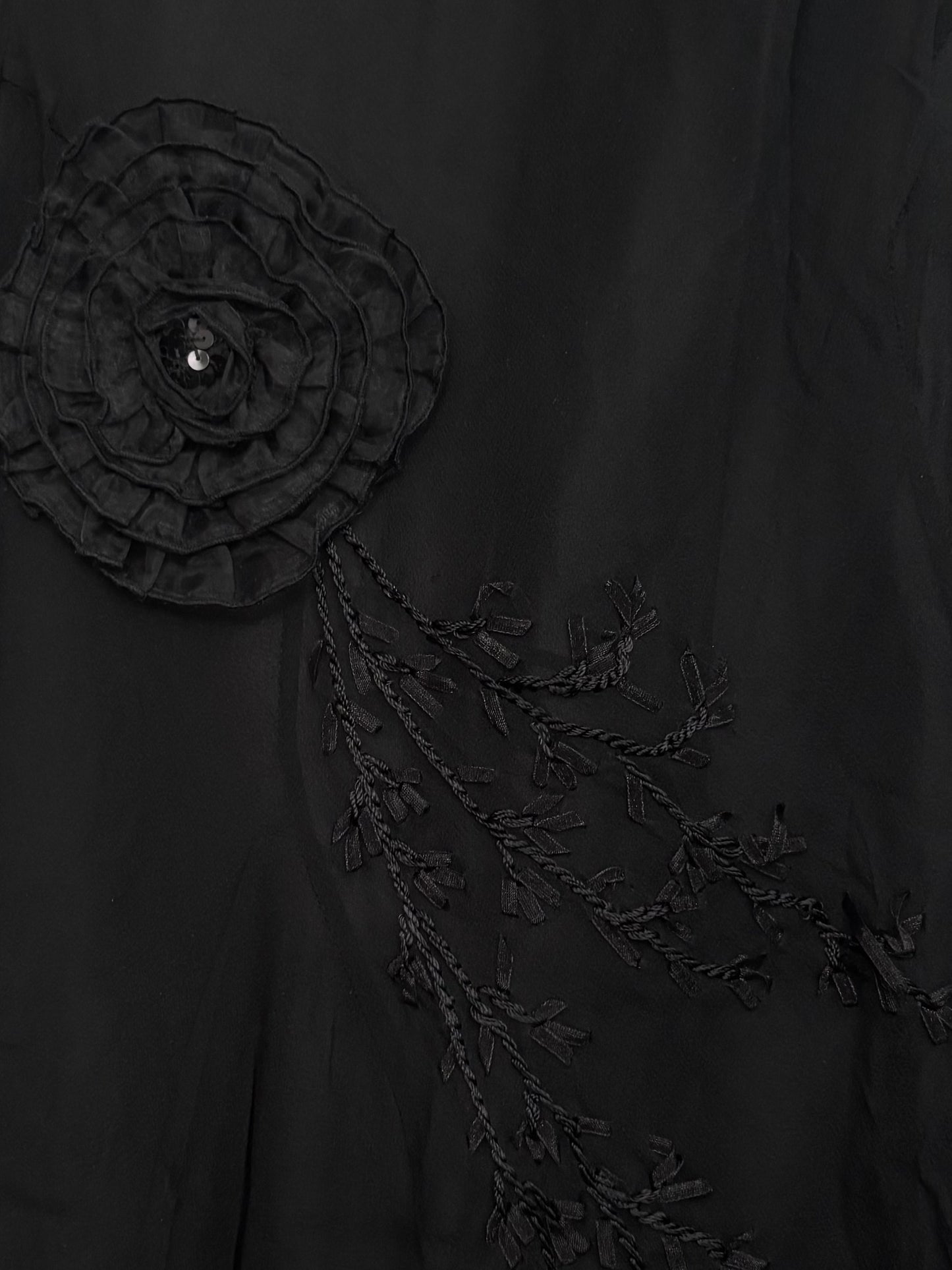 Caché 90's Silk Dress | Size 4