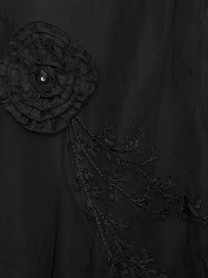 Caché 90's Silk Dress | Size 4