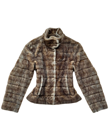 La Maison 00's Fur Coat | Size S