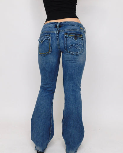 Y2K Low Rise Flare Jeans | 31” waist