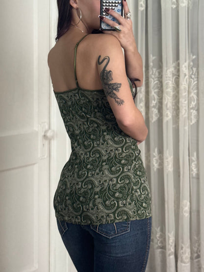 Y2K Printed Cami | Size XL