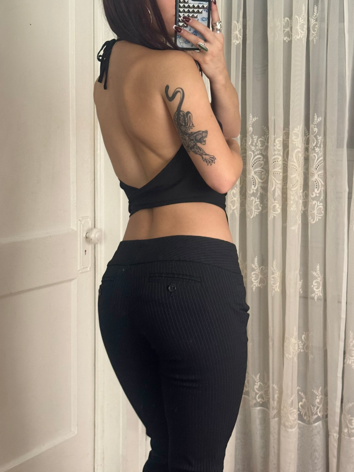 Y2K Limited Pinstripe Pants | Size 2