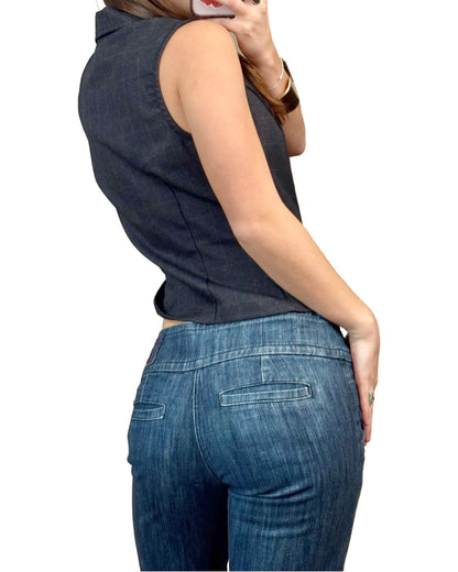 XOXO 00's Button Vest | Size M