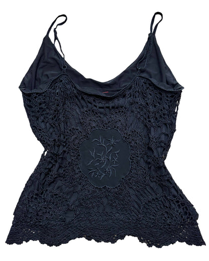 Very Vera 90’s Crochet Cami | Size L